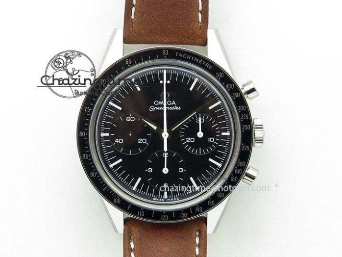 1221 Efficient Planet Ocean GMT 43.5mm RG V6F 1:1 Best Edition Black Dial On RG Bracelet A 8182